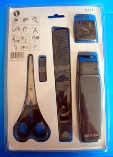 Hair and Beard Trimmer Grooming Trimmer Comb Scissors