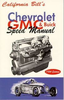 Chevy GMC Buick Speed Manual Inline Six 6 Straight 8 216 248 228 270 