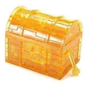 Bepuzzled 30931 3D Crystal Puzzle Treasure Chest