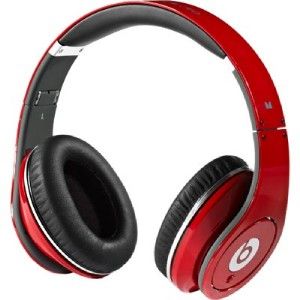 new beats by dr dre studio headphones red sealed