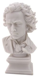 beethoven material cold cast resin dimensions h 9 inches ships