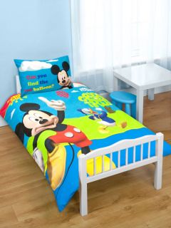   Mouse   Childrens Puzzled Junior / Toddler / Cot Bedding Set   BNIP