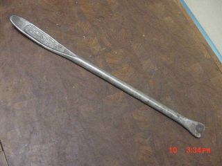 Vintage LECTROLITE No 18 Tire Iron Old made in USA quality Tool Free 