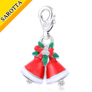 50 OFF Bell Shape Crystal Red Lady Jewelry Fashion Charm FOR BRACELET 