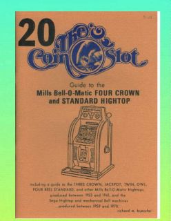 Mills Bell O Matic Four Crown Standard Hightop Guide