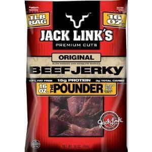 Jack Links Orignal Beef Jerky Huge 16 Ounce Bag 1 Pound