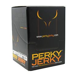 Perky Jerky Caffeinated Beef Jerky Size 1 oz Bags