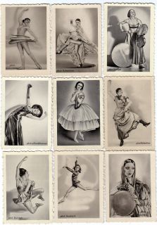 1933 Dance Cards Lolita Benavente Daisy Spies Tina Flade Amalia 