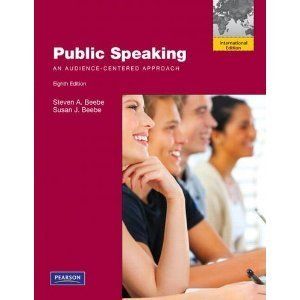 Public Speaking 8th by Steven A Beebe Susan J Beebe 0205716369