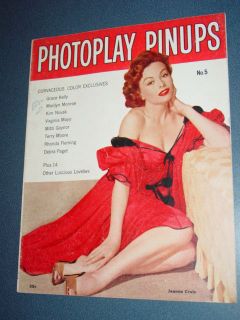   Pinup Girls 1955 Photoplay PINUPS Marylin Monroe Betty Grable