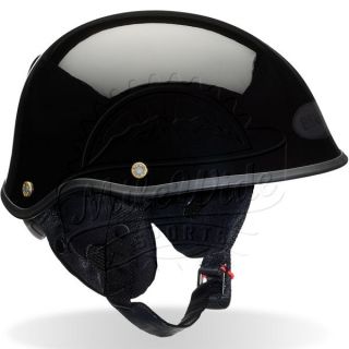Bell Drifter Dlx Motorcycle Helmet Gloss Black x Large