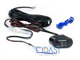 Beltronics Direct Wire Power Cord for Beltronics Radar Detectors Blue 