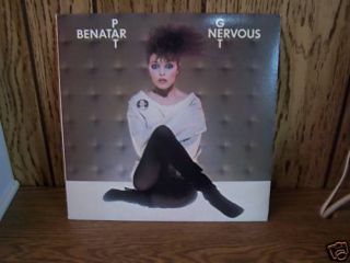 Pat Benatar Get Nervous LP Album 1982