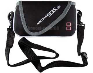 Black Carry Soft Case Bag for Nintendo DS Lite NDS Game