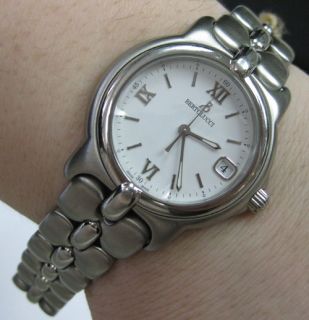 bertolucci pulchra stainless steel quartz watch so nice looking sporty 