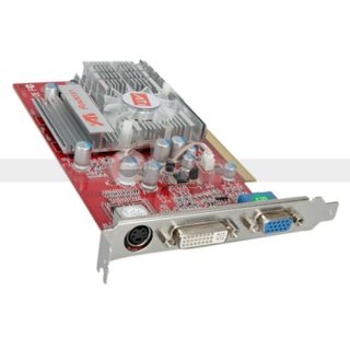   7500 256MB PCI DDR Video Graphics Card 64 Bit VGA DVI TV for 3D