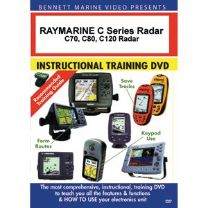 BENNETT DVD RAYMARINE C SERIES RADAR C70 C80 C120 N7796DVD