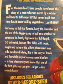 Big Ideas Jonah A VeggieTales Movie VHS Tape 012236134527