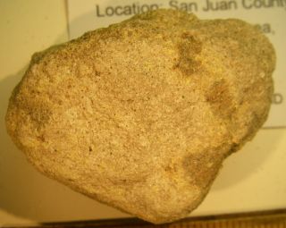 Uranium Ore 95g Mi Vida Big Indian Wash Area San Juan County Utah 