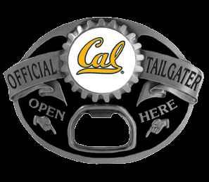 Cal Berkeley Bears Tailgater Bottle Opener Belt Buckle