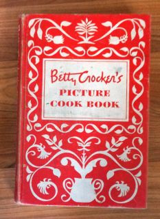Betty Crockers Picture Cook Book 1950 First Edition Second Printing 