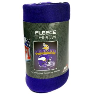 Minnesota Vikings Official NFL Fleece Blanket Throw