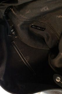 Giani Bernini New Black Leather Messenger Handbag Medium BHFO