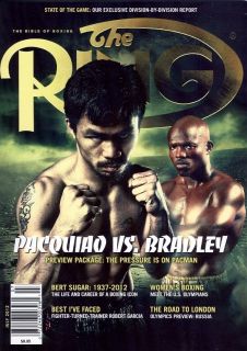 The Ring July 2012 Pacquiao vs Bradley Bert Sugar Womens Boxing