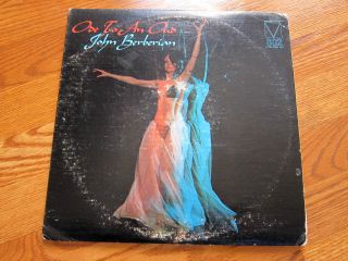 John Berberian Ode to An Oud Mainstream Middle Eastern Double LP 