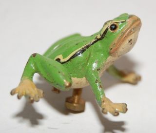 Vintage Vienna Bronze Frog Bergmann Austria c1900 3