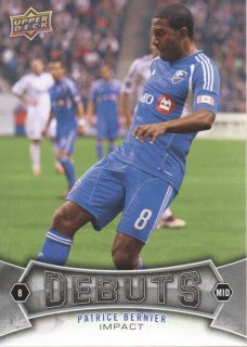 2012 Upper Deck MLS 166 Patrice Bernier Montreal Impact