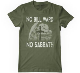 Black Sabbath No Bill Ward No Sabbath Tee Shirt  Lalapalooza 