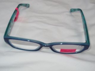 nwt betsey johnson blue floral reading glasses 2 0