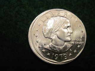 1979 Susan B Anthony Dollar Broad Struck Nice Looking US Error Coin