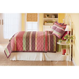 New Better Homes and Gardens Antique Stripe Quilt King