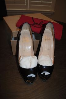 Christian Louboutin Very Prive 120 All Patent Calf
