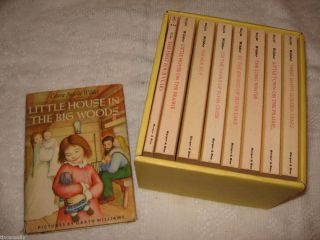   House On Prairie YELLOW SET Paperback Books 1971 + Hardcover BIG WOODS