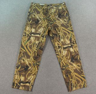 MCALISTER WETLANDS CAMO WAXED OIL FINISH HUNTING FIELD PANTS