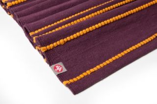 MANDUKA Shama Yoga Rug Acai Natural Cotton Slip Resistant Mat