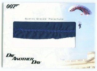 gustav graves parachute relic card # rc22 614 850 from