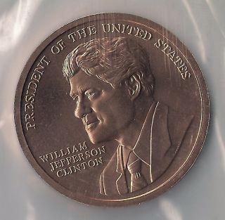 William J Clinton 1st Term 1 5 16 Bronze Medal