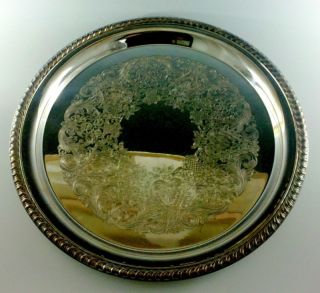 Silverplate Tray William Rogers Son 12 1 4 2671