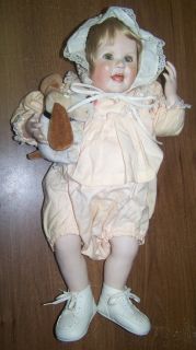 Tudi Lynn Porcelain Doll 1989 First Original Created Signed by Doll 