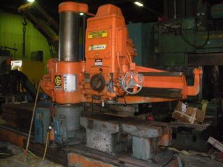 Giddings Lewis Bickford Chip Master 954 Radial Arm Drill