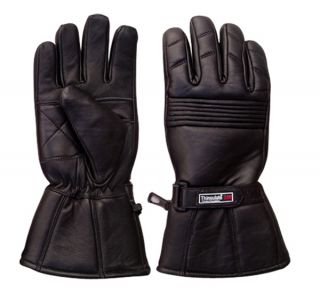   Leather Waterproof Motorcycle Motorbike Gloves 3m Thinsulate Medium