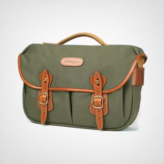 Billingham Hadley Pro Camera Bag Sage Fibrenyte Tan Leather