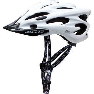 azonic exile helmet white bicycle mountain bike helmet