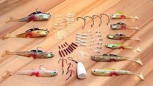 Mighty Bite Fishing Lure Kit 5 Sense Bait System M1