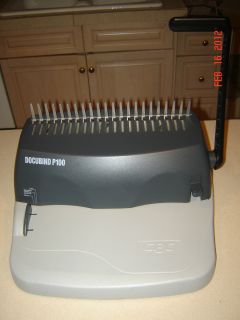 GBC Docubind P100 Manual Binding Machine