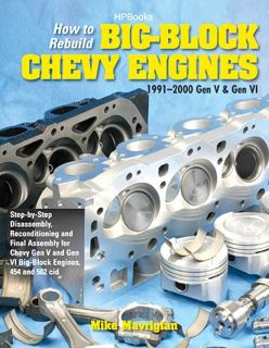 BIG BLOCK CHEVY ENGINE Rebuild Manual 396 402 427 454 502 Rat Rod 